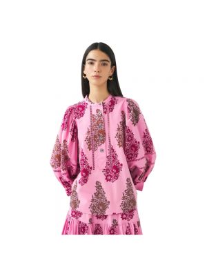 Bluzka Antik Batik różowa
