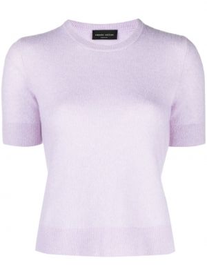 Top tricotate Roberto Collina violet