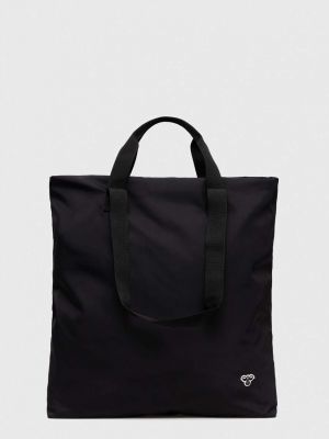 Чорна сумка шопер Hummel