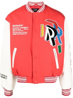 Bomber jakk Represent punane