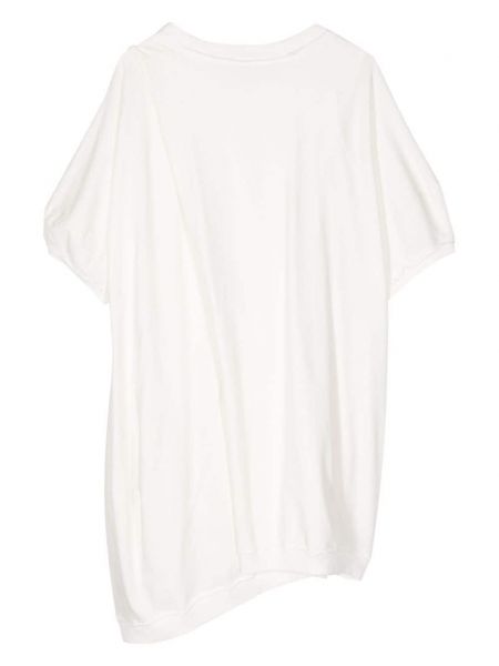Mini robe en jersey Rundholz blanc