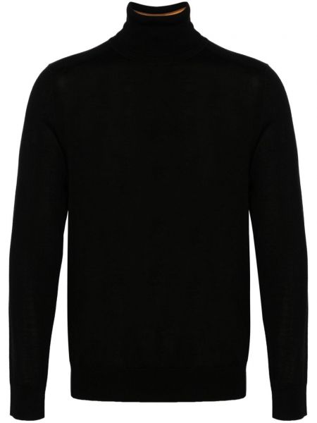 Merinowolle langer pullover Paul Smith schwarz