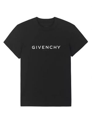Футболка с принтом Givenchy черная