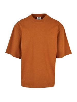 Marškinėliai ilgomis rankovėmis Urban Classics oranžinė