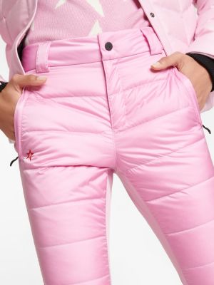 Pikowane spodnie Perfect Moment różowe