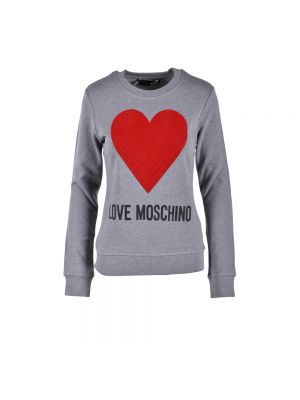Sweatshirt Love Moschino grau