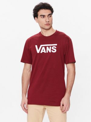 T-shirt Vans rouge