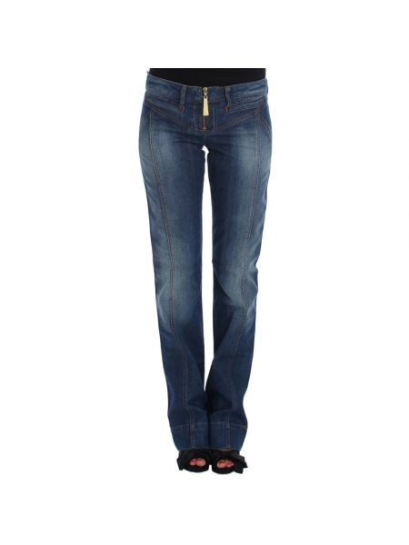 Slim fit skinny jeans Roberto Cavalli grau