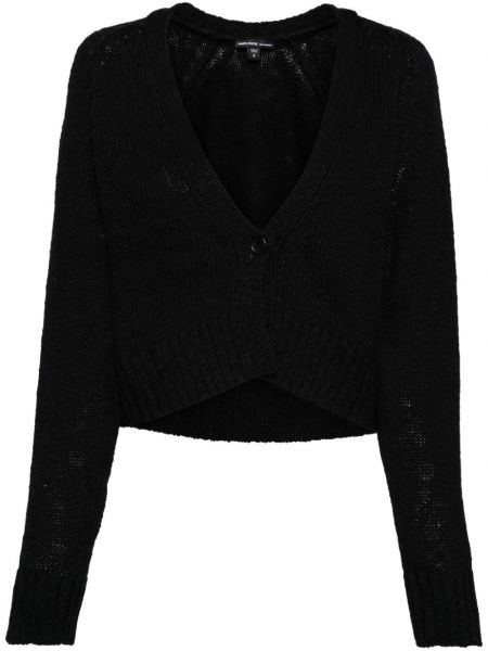 Kort sweater James Perse sort