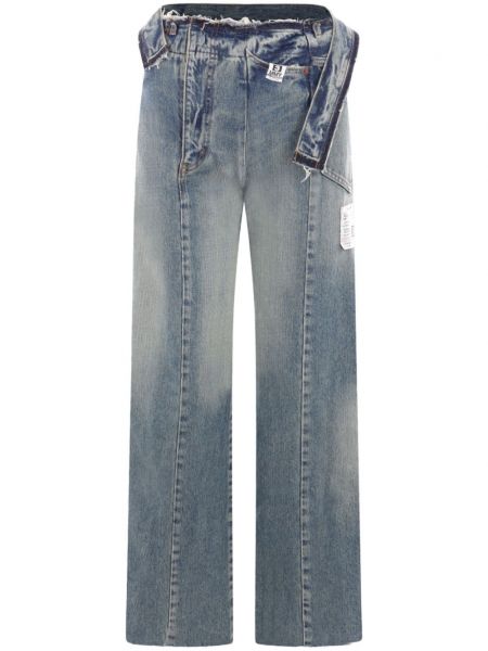 Straight jeans Maison Mihara Yasuhiro blau