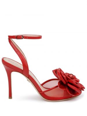 Kožené sandále Dee Ocleppo červená