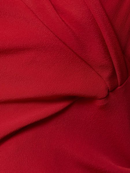 Μεταξωτή μίντι φόρεμα Isabel Marant κόκκινο