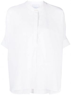 Ленена риза Cenere Gb бяло