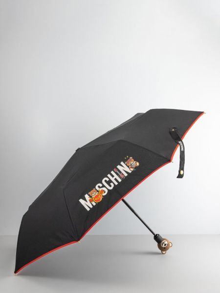 Parasol Moschino czarny