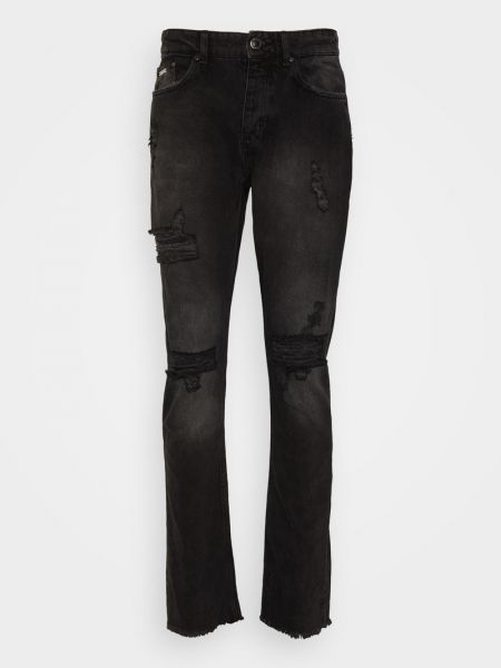 Czarne proste jeansy The Couture Club