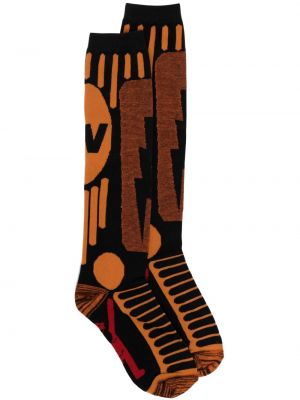 Памучни чорапи с принт Walter Van Beirendonck