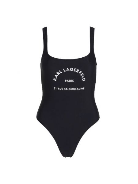 Einteiliger badeanzug Karl Lagerfeld schwarz