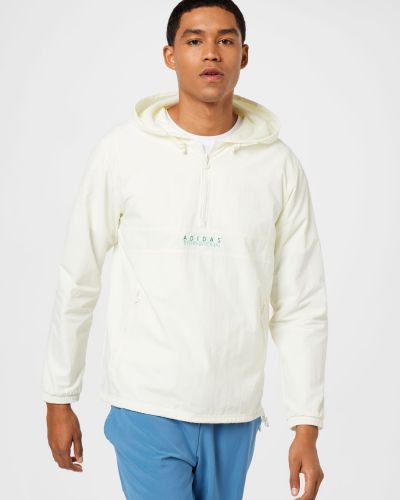 Prehodna jakna Adidas Originals bela