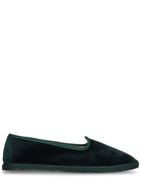 Zapatillas de terciopelo‏‏‎ Vibi Venezia verde