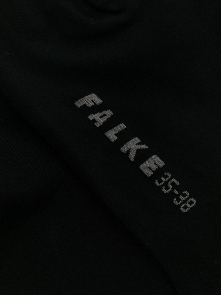 Chaussettes en tricot Falke noir