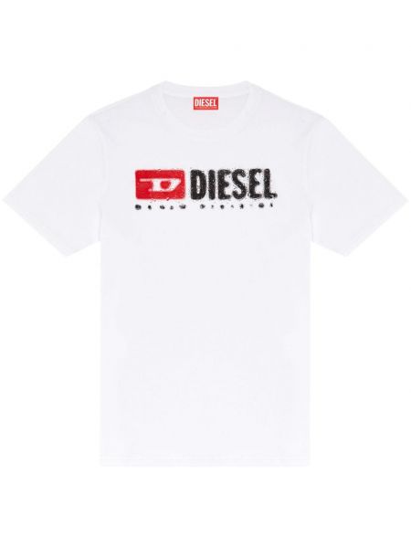 T-shirt Diesel hvid