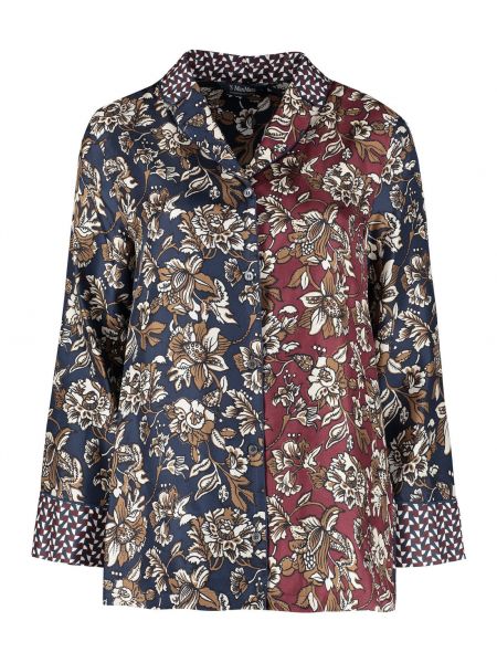 Шелковая блузка с принтом 's Max Mara