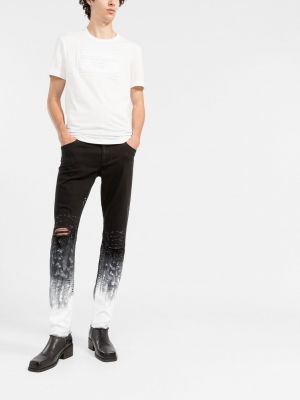 Jeans skinny slim à imprimé Dolce & Gabbana