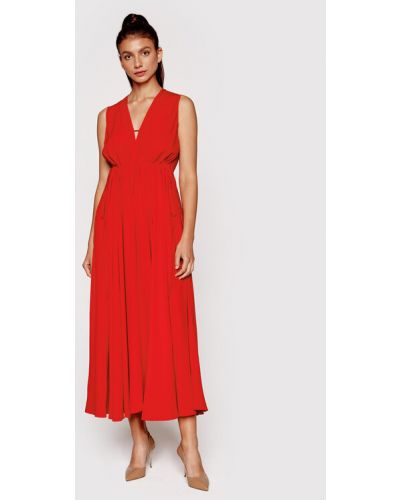 Priliehavé šaty N°21 červená