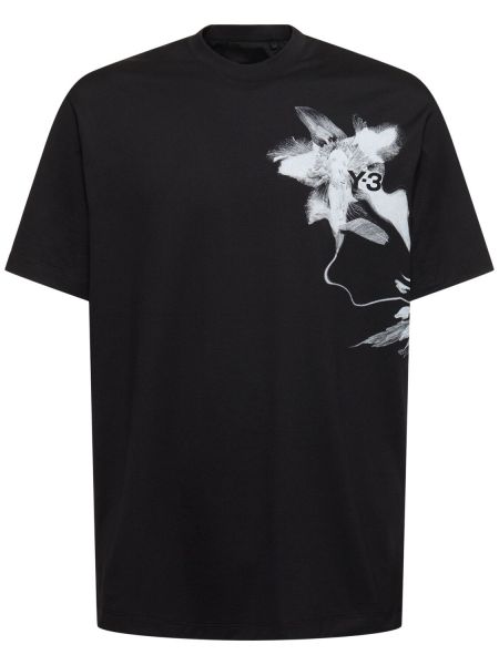 T-shirt avec manches courtes Y-3 noir