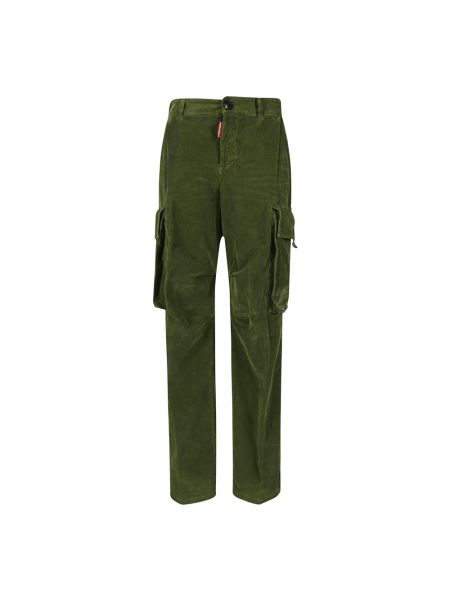 Spodnie Dsquared2 zielone