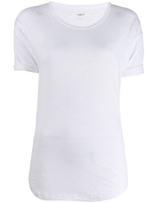 Camiseta ajustada manga corta Isabel Marant étoile blanco