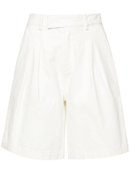 Højtaljet bermudashorts The Frankie Shop hvid