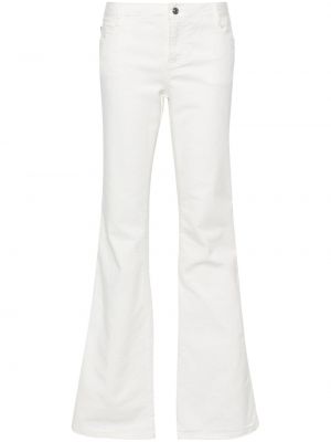 Jeans bootcut large Ermanno Scervino blanc