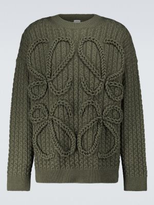 Pleten pulover Loewe zelena
