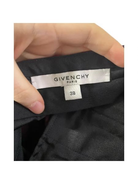 Proste spodnie wełniane Givenchy Pre-owned czerwone