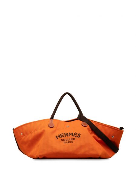 Shopperka Hermès Pre-owned pomarańczowa