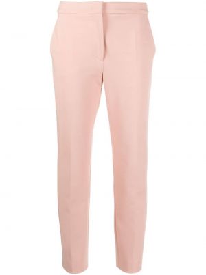 Egyenes szárú nadrág Max Mara rózsaszín