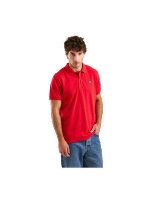 Polo bawełniana Refrigiwear czerwona