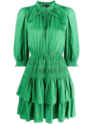 Mini suknele su raukiniais Maje žalia