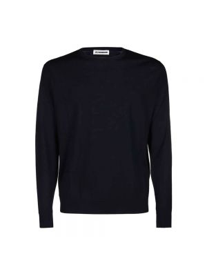 Sweter wełniany Jil Sander czarny