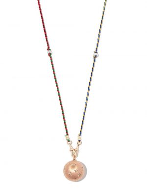 Collier avec perles en or rose Marie Lichtenberg rose