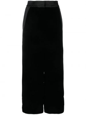 Kalhoty Giorgio Armani černé