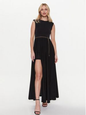 Чорна коктейльна сукня Rinascimento