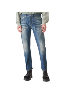 Niebieskie jeansy skinny Mauro Grifoni
