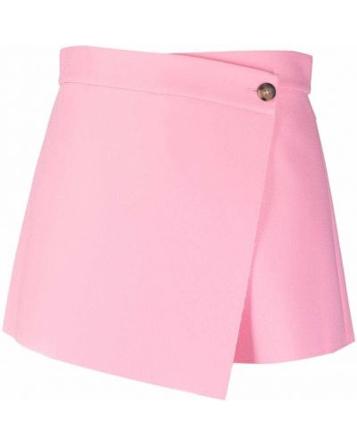 Pantalones cortos asimétricos Msgm rosa