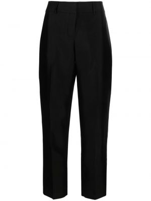 Spodnie z niską talią Zimmermann czarne