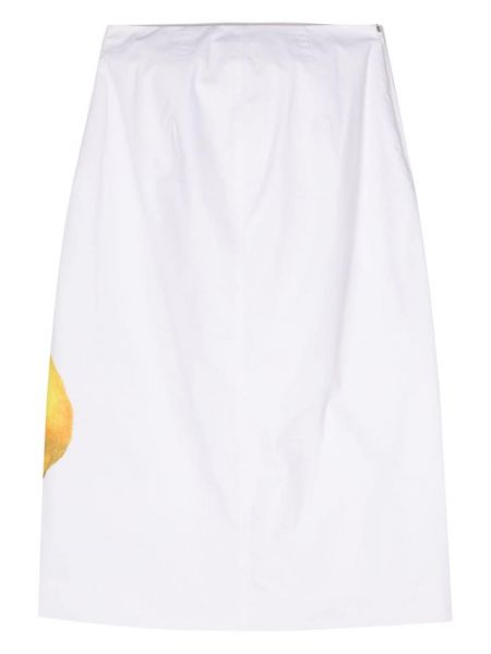 Trapecijos sijonas Sportmax balta