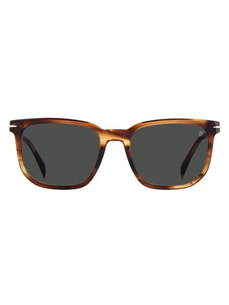 Okulary przeciwsłoneczne w paski Eyewear By David Beckham