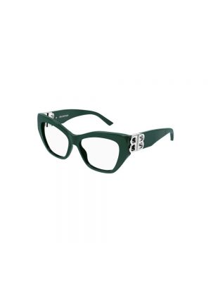 Okulary korekcyjne Balenciaga zielone