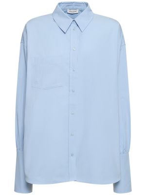 Kokvilnas krekls Anine Bing zils
